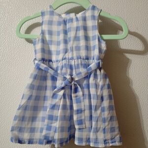 Carter's Blue and White Baby Dress